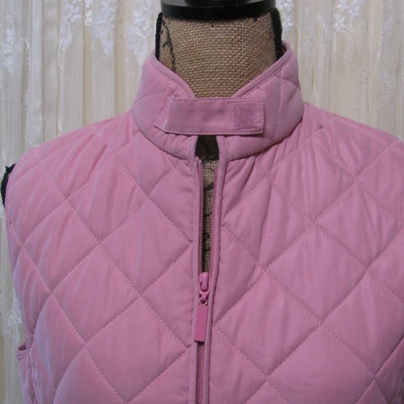 Pink Quilted Vest - Picture 2 of 8